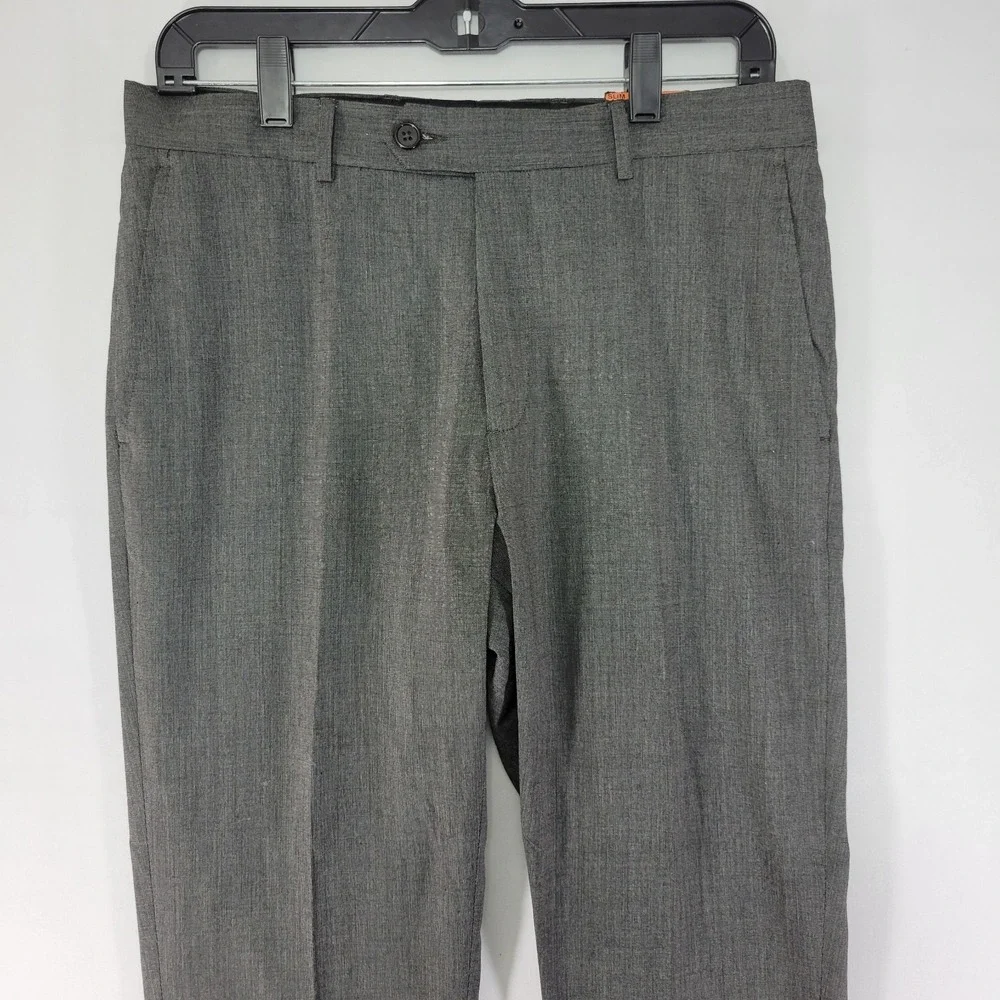 APT.9‎ Men's SLIM FIT Trouser Pants Gray Size 30 UNFINISHED